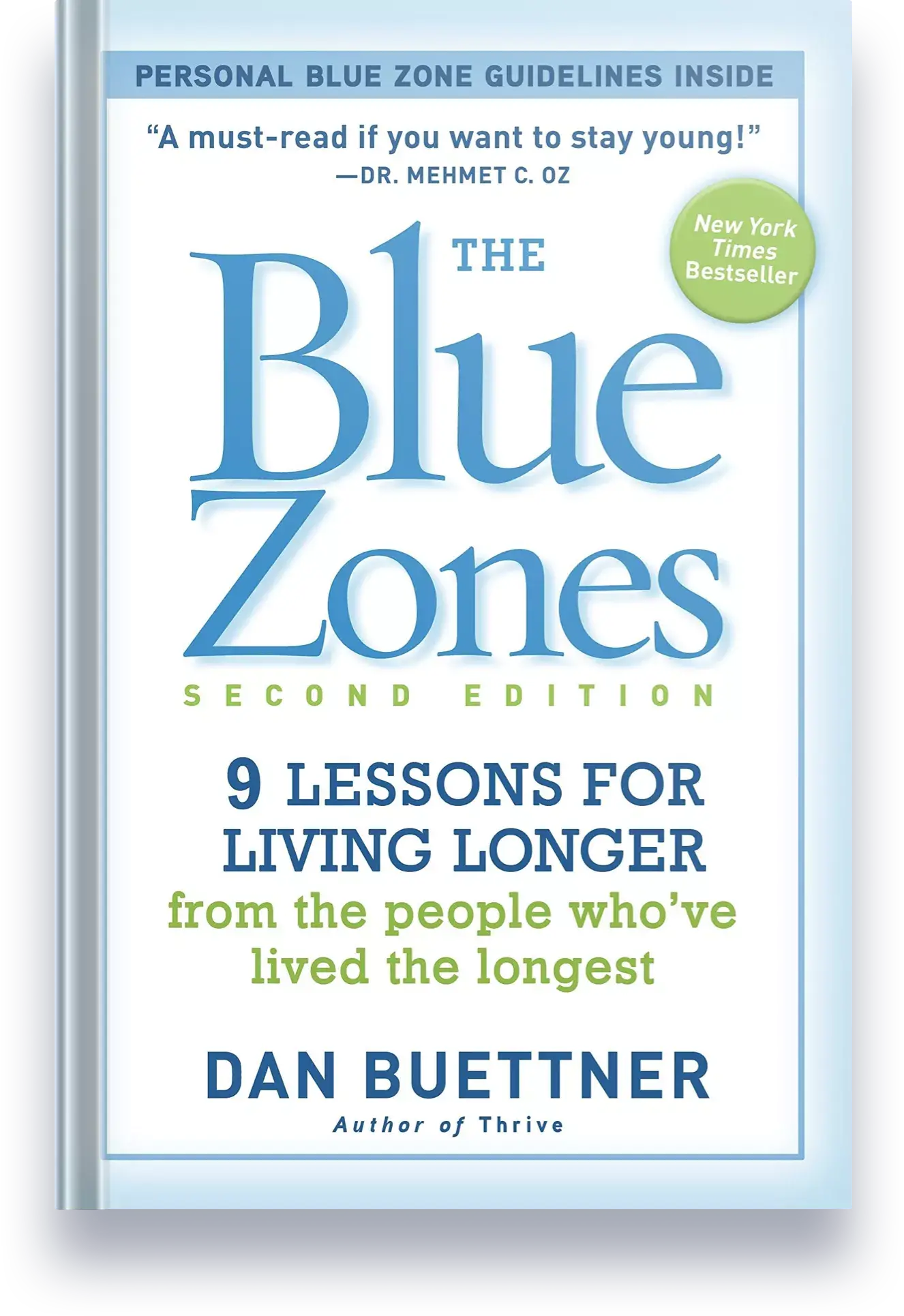 Buchcover von The Blue Zones