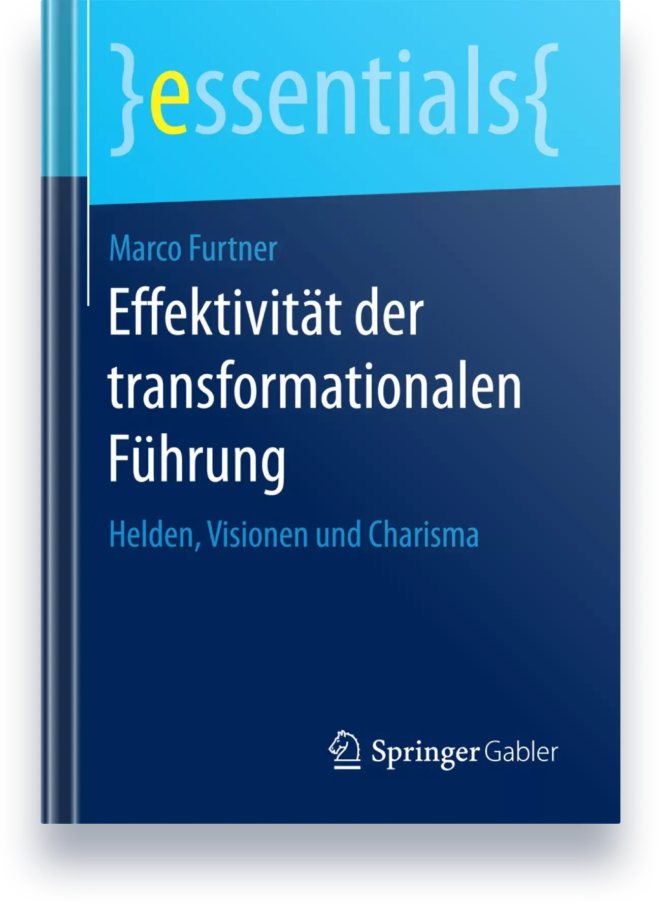 Buchcover von Effektivität der transformationalen Führung - Helden, Visionen und Charisma